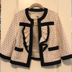 Anthropologie Tabitha Lace Blazer